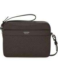 Ferragamo - Monogram Shoulder Bag - Lyst