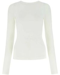 Givenchy - Cut-Out Crew-Neck T-Shirt - Lyst