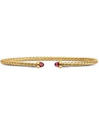 David Yurman - Micro Cablespira Flex Bracelet - Lyst