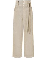 Studio Tomboy X - Pantalon En Velours Côtelé À Coupe Ample - Lyst