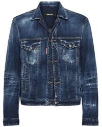 DSquared² - Biker Jacket - Lyst