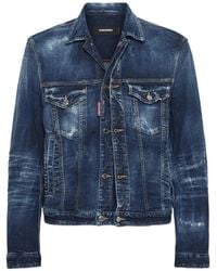 DSquared² - Biker Jacket - Lyst