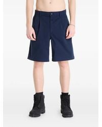Calvin Klein - Pleated-Detailing Chino Shorts - Lyst