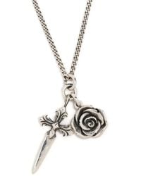 Emanuele Bicocchi - Dagger Cross Necklace - Lyst