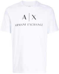 Armani Exchange - T-shirt Met Logoprint - Lyst