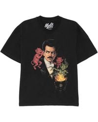 Melt - Graphic-Print Round Neck T-Shirt - Lyst