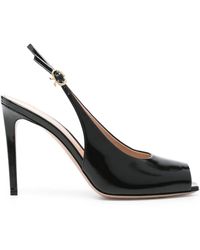 Gianvito Rossi - Sandalias de piel con tacón de 105 mm - Lyst