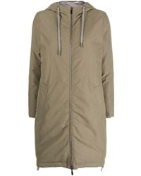 Peserico - Reversible Cotton-blend Hooded Jacket - Lyst