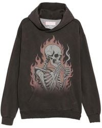 WARMAN - Skeleton-Print Hoodie - Lyst