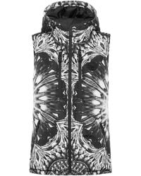 Philipp Plein - Logo-Appliqué Graphic-Print Puffer Gilet - Lyst