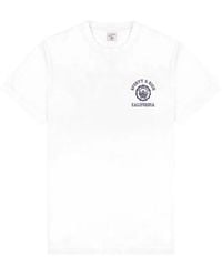 Sporty & Rich - Logo-Print T-Shirt - Lyst