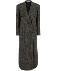 Tagliatore - Herringbone Double-Breasted Coat - Lyst