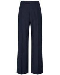 Jil Sander - Pressed-Crease Tailored Trousers - Lyst