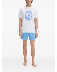 KARL LAGERFELD - Logo-Print Two-Piece Pajamas - Lyst