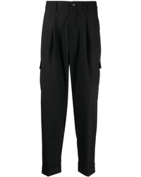 Kiton - Pantalones ajustados estilo capri - Lyst
