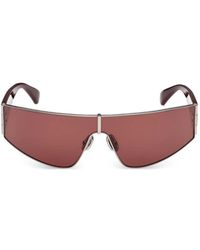 Max Mara Eyewear - Mask-Shape Sunglasses - Lyst