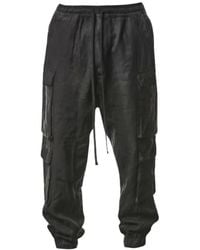 Thom Krom - Drawstring Cargo Pants - Lyst