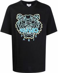 KENZO - T-Shirt mit rundem Ausschnitt - Lyst