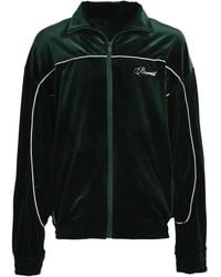BREATH - Script Logo Zip-Up Velour Jacket - Lyst