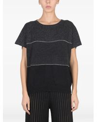 Fabiana Filippi - Crew Neck Short-Sleeve T-Shirt - Lyst