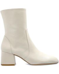 Stuart Weitzman - 60Mm Leather Heeled Boots - Lyst