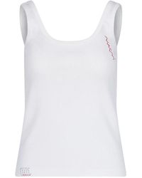 Marni - Top De Tirantes Con Logo - Lyst