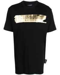 Philipp Plein - Logo-Print Short-Sleeved T-Shirt - Lyst
