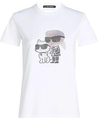 KARL LAGERFELD - T-Shirts And Polos - Lyst