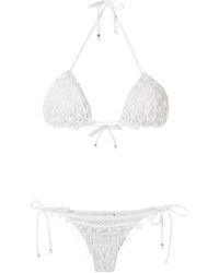 Amir Slama - Set Bikini Con Ricamo - Lyst