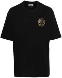 Versace - V-emblem コットン Tシャツ - Lyst