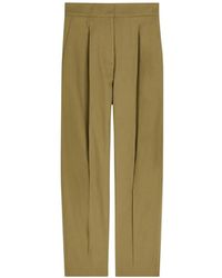 JOSEPH - Paver Pleated Straight-Leg Trousers - Lyst