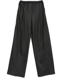 Liviana Conti - Pleated Wide-Leg Trousers - Lyst