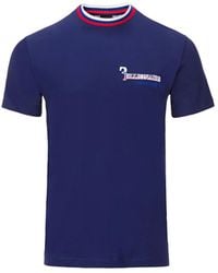 Billionaire - Round Neck Embroidered T-Shirt - Lyst