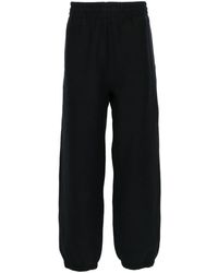Burberry - Logo-patch Cotton Track Trousers - Lyst