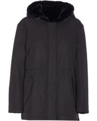 Lou Andrea - Reversible Hooded Jacket - Lyst