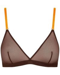 Maison Close - Corps À Corps Mesh Triangle Bra - Lyst