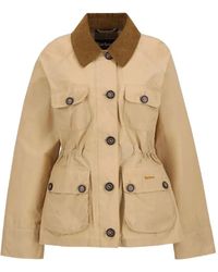 Barbour - Logo-Embroidered Jacket - Lyst