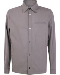 Herno - Button-Fastening Shirt Jacket - Lyst