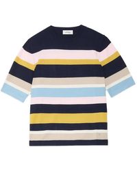 Ottod'Ame - Striped Crew-Neck T-Shirt - Lyst