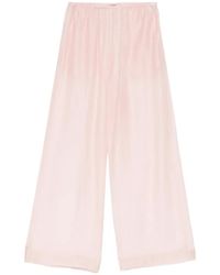 Cynthia Rowley - Salina Sheer Trousers - Lyst
