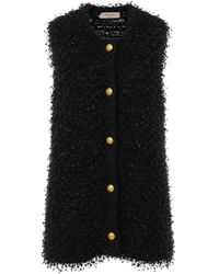 Twinset - Button-Up Textured Vest - Lyst