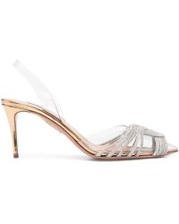 Aquazzura - Gatsby Slingback Pumps - Lyst