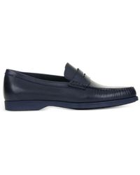 Fratelli Rossetti - Leather Penny Loafers - Lyst