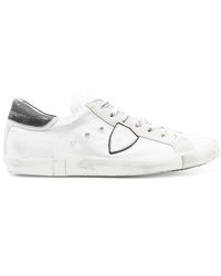 Philippe Model - Logo-patch Low-top Sneakers - Lyst