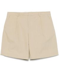 A.P.C. - Pleat-Detail Shorts - Lyst