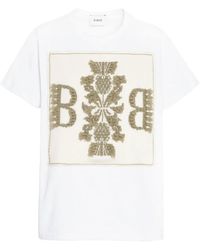 Barrie - Logo-Embroidered T-Shirt - Lyst