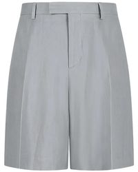 Lardini - Button Pocket Shorts - Lyst