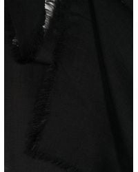 Givenchy - Logo-Intarsia Frayed Scarf - Lyst