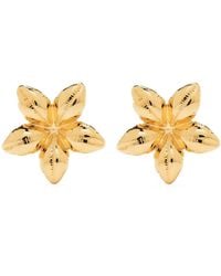 Marni - Floral-Shaped Polished Earrings - Lyst