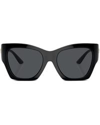 Versace - Zonnebril Met Cat-Eye Montuur - Lyst
